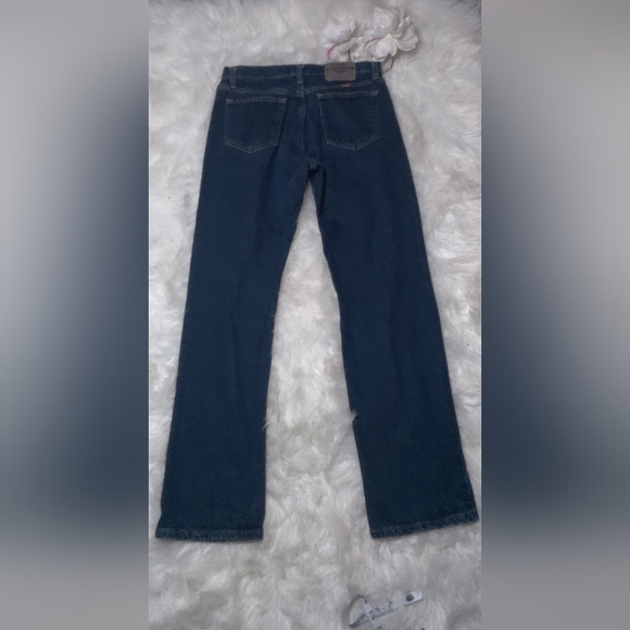 Wrangler Dark Blue Straight Jeans Waist 30 - Picture 2 of 3